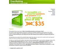 Tablet Screenshot of exactasking.exactproduct.com